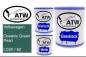 Preview: Volkswagen, Oceanic Green Pearl, LC6X / 8Z: 1L Lackdose + 1L Klarlack + 500ml Härter - Set, von ATW Autoteile West.
